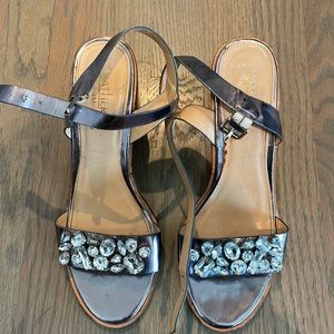 Catherine Malandrino jeweled shoes